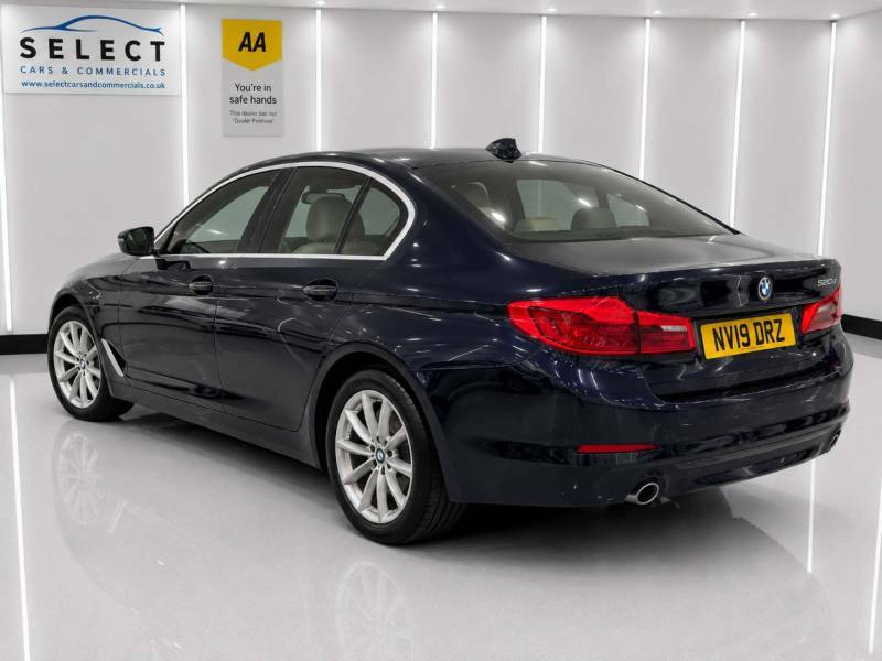 BMW 5 Series 2.0 520D Se Blue #2