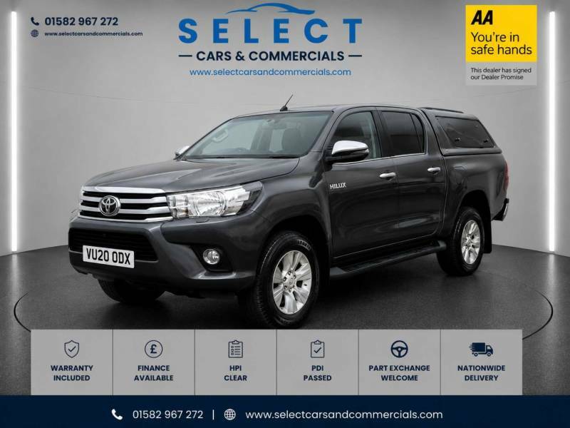 Toyota HILUX 2.4 Hi-luxury Icon D-4d 4Wd Double Cab 4Wd Grey