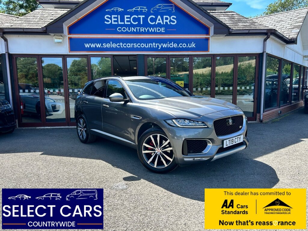 Jaguar F-Pace 3.0 D300 V6 S Suv Awd Euro 6 Ss Grey