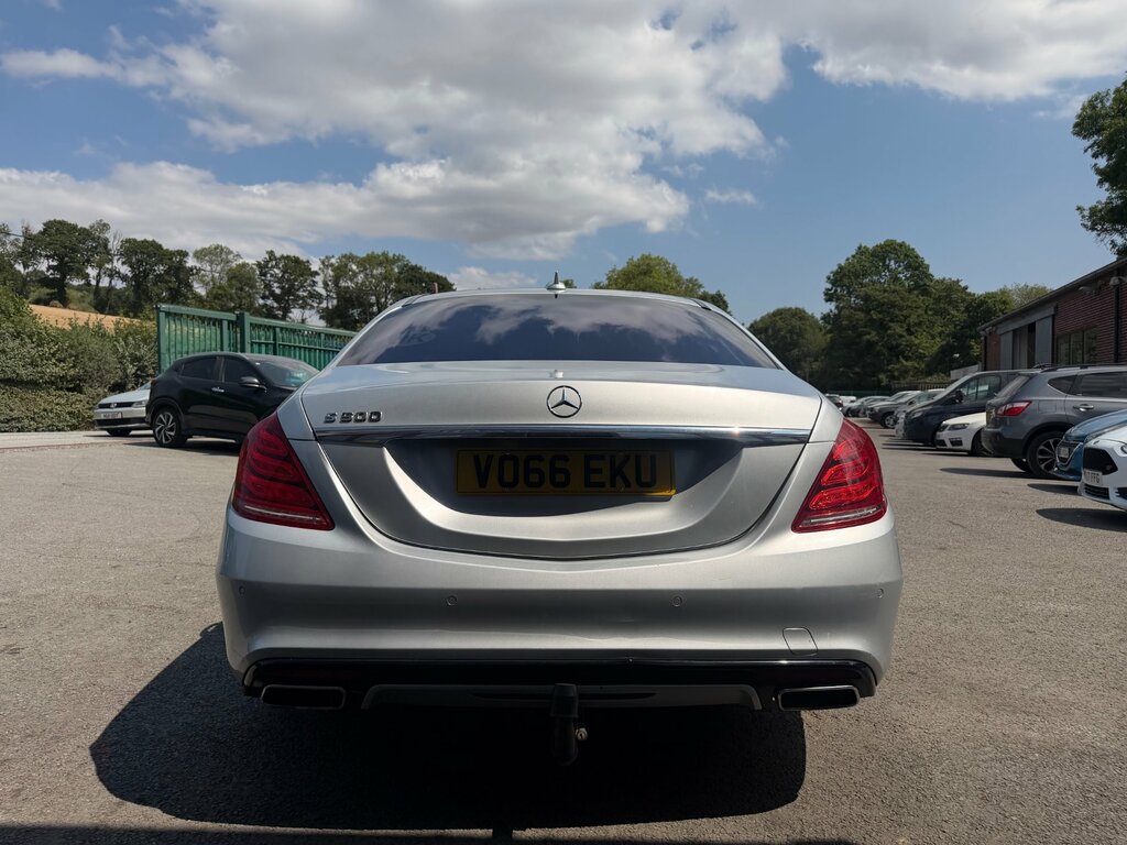 Mercedes-Benz S Class 4.7 S500l V8 Amg Line Executive Saloon Petro Silver #6