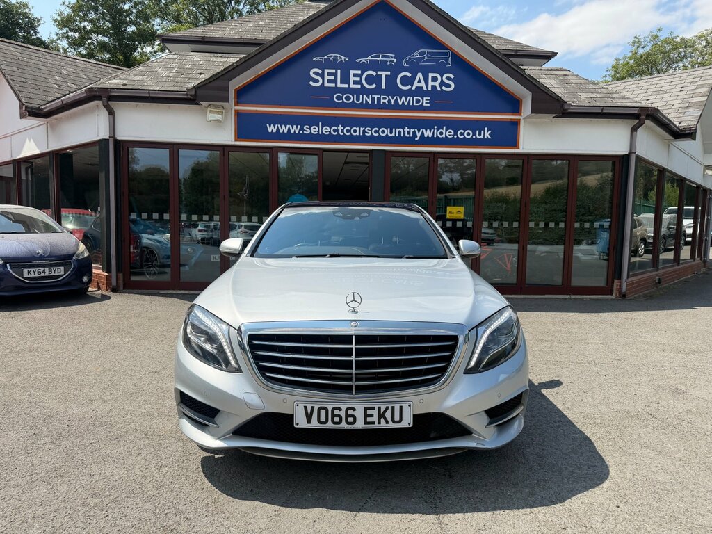 Mercedes-Benz S Class 4.7 S500l V8 Amg Line Executive Saloon Petro Silver #2
