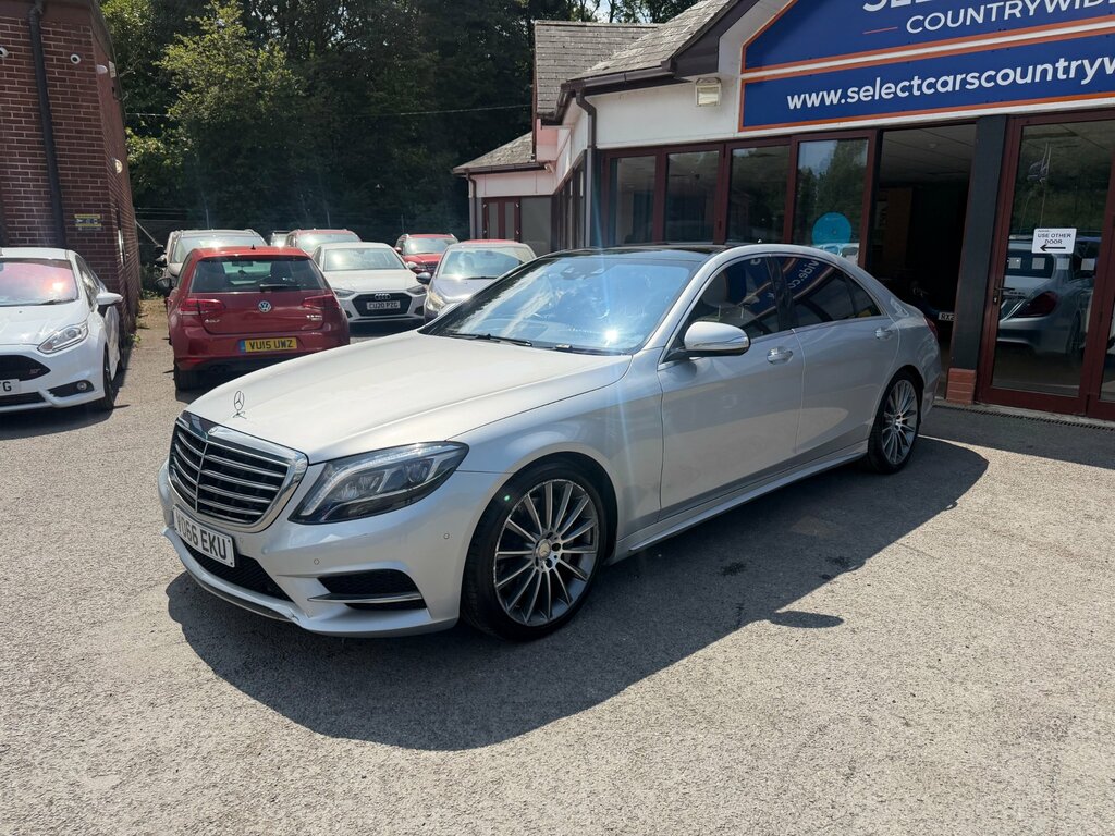 Mercedes-Benz S Class 4.7 S500l V8 Amg Line Executive Saloon Petro Silver #3