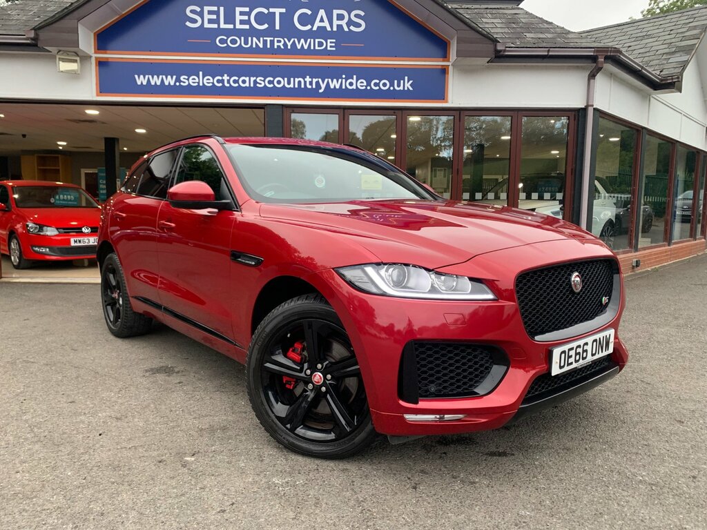 Jaguar F-Pace 3.0 D300 V6 S Suv Awd Euro 6 Ss Red