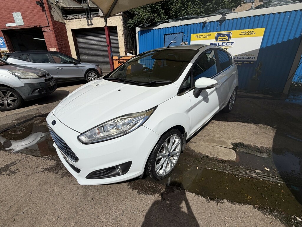 Ford Fiesta Hatchback 1.0 T Ecoboost Titanium 201565 White #3
