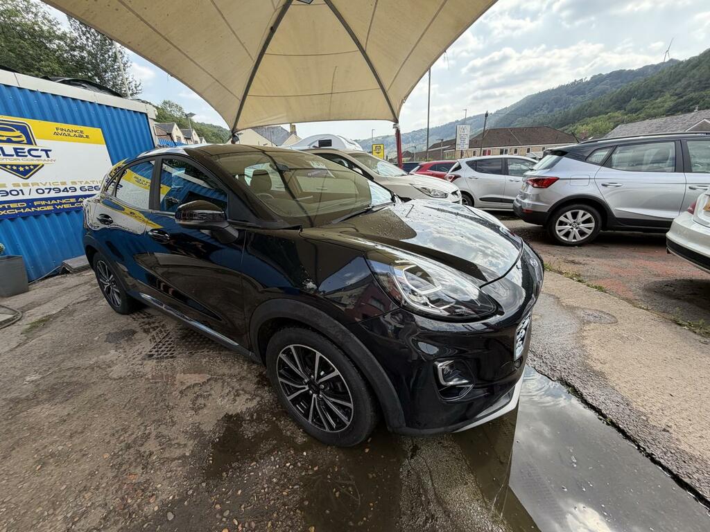Ford Puma Suv 1.0 T Ecoboost Mhev Titanium 202070 YH70UAP Black