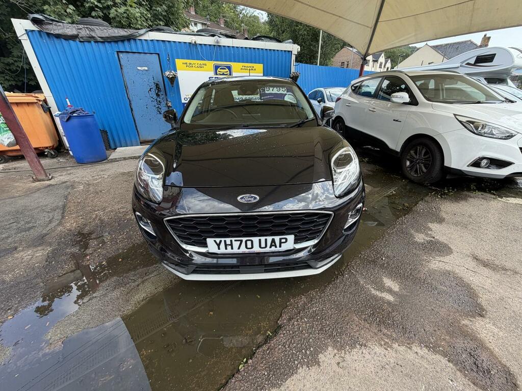 Ford Puma Suv 1.0 T Ecoboost Mhev Titanium 202070 YH70UAP Black #2