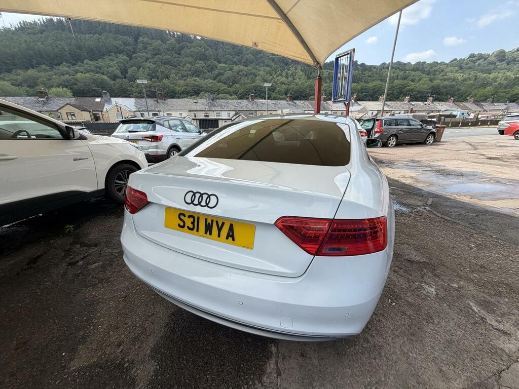 Audi A5 Coupe 2.0 Tdi Black Edition 2013 White #6