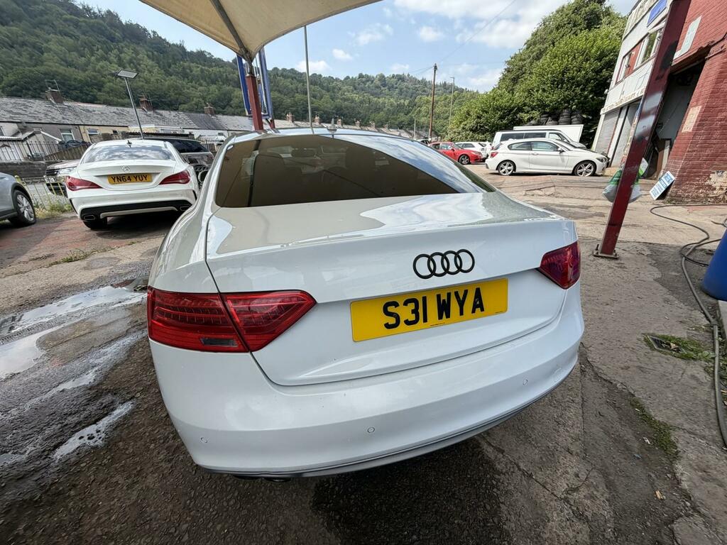 Audi A5 Coupe 2.0 Tdi Black Edition 2013 White #5