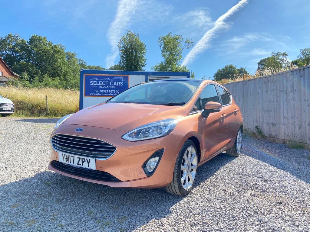 Ford Fiesta 1.0T Ecoboost Titanium Bo Play Series Hatchback 5 YM17ZPY Brown #4