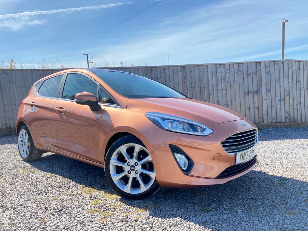 Ford Fiesta 1.0T Ecoboost Titanium Bo Play Series Hatchback 5 YM17ZPY Brown #2
