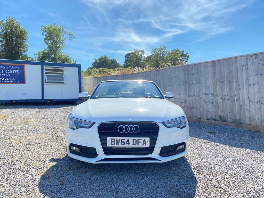Audi A5 2.0 Tdi S Line Special Edition Convertible Die White #3