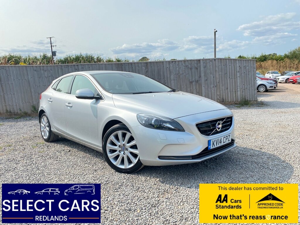 Volvo V40 1.6 D2 Se Lux Nav Hatchback Euro Silver