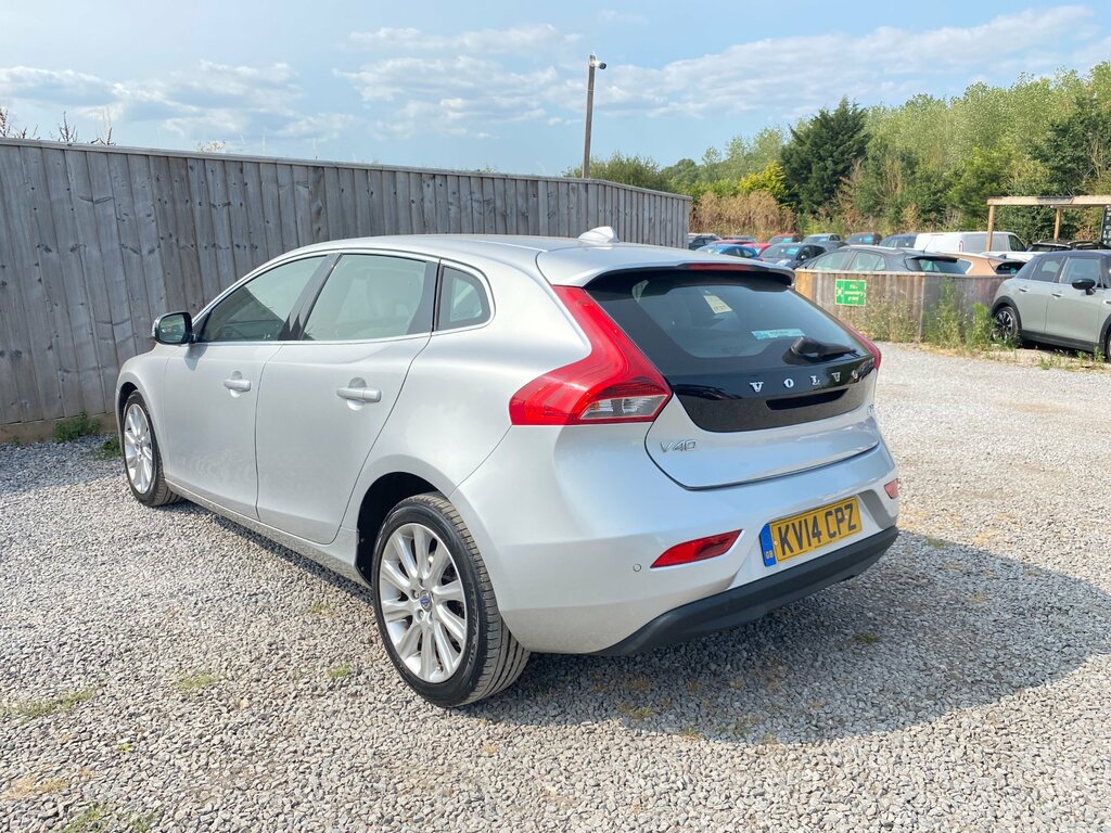 Volvo V40 1.6 D2 Se Lux Nav Hatchback Euro KV14CPZ Silver #5