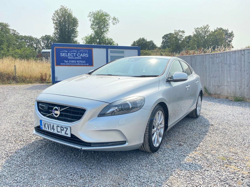 Volvo V40 1.6 D2 Se Lux Nav Hatchback Euro KV14CPZ Silver #3