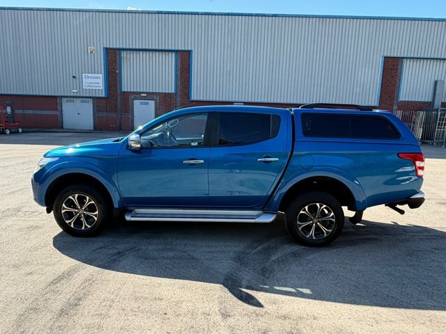Fiat Fullback LX Pickup Double Cab Blue #4