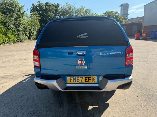 Fiat Fullback LX Pickup Double Cab Blue #6