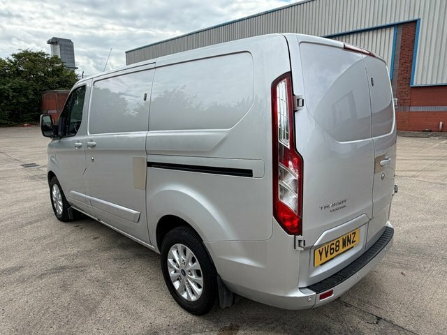Ford Transit Custom 280 Ecoblue Limited Panel YV68WNZ Silver #4