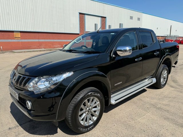 Mitsubishi L200 Di-d Dc Warrior Pickup Black #2