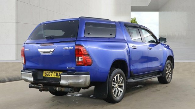 Toyota HILUX D-4d Invincible Pickup Double Blue #4