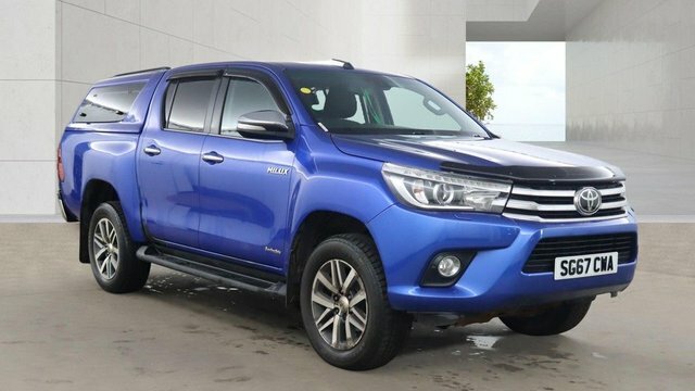 Toyota HILUX D-4d Invincible Pickup Double Blue