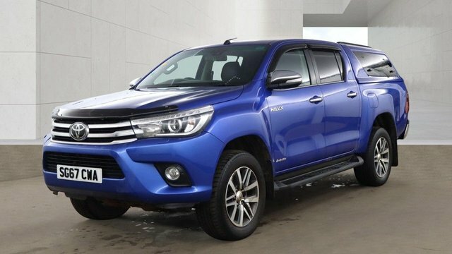 Toyota HILUX D-4d Invincible Pickup Double Blue #2
