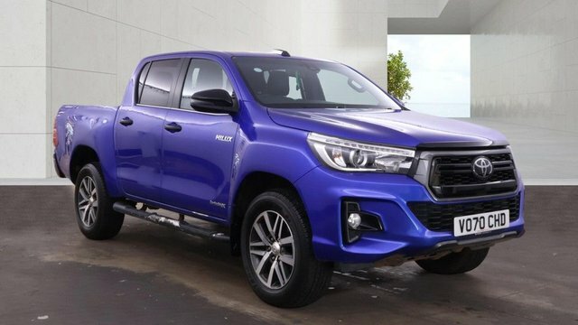 Toyota HILUX D-4d Invincible X Pickup VO70CHD Blue #2