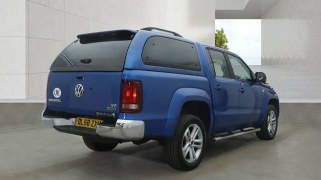 Volkswagen Amarok Tdi V6 Highline Pickup Blue #4