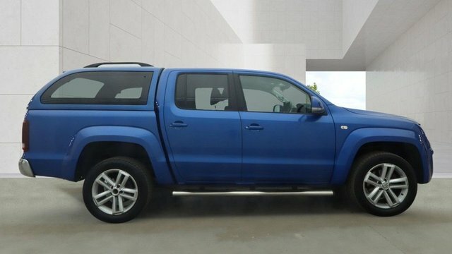 Volkswagen Amarok Tdi V6 Highline Pickup Blue #5