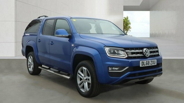 Volkswagen Amarok Tdi V6 Highline Pickup Blue