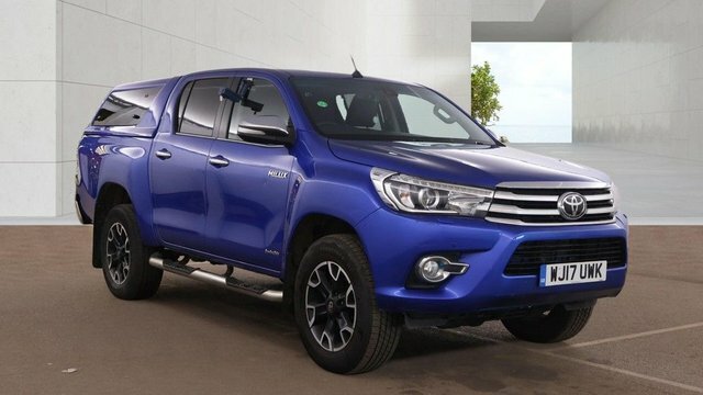 Toyota HILUX D-4d Invincible X Pickup Blue #2