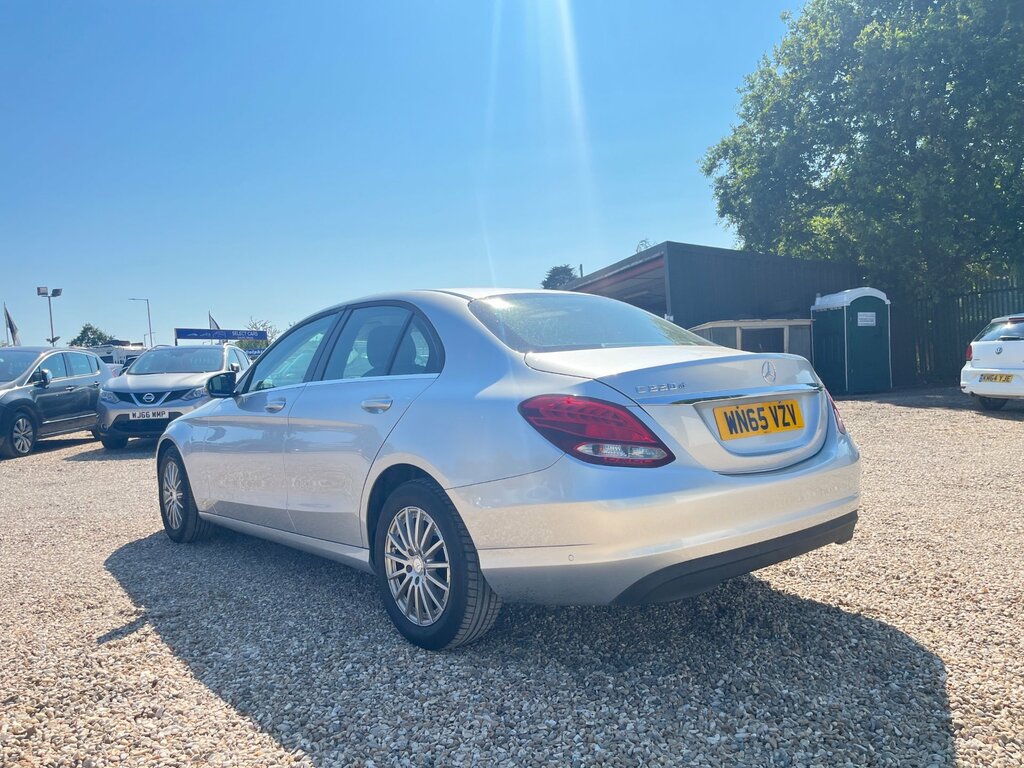Mercedes-Benz C Class 2.1 C220d Se Saloon Euro 6 Ss WN65VZV Silver #5