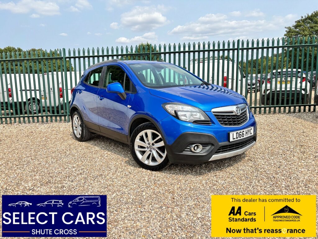 Vauxhall Mokka 1.6I Tech Line Suv 2Wd Euro 6 S Blue