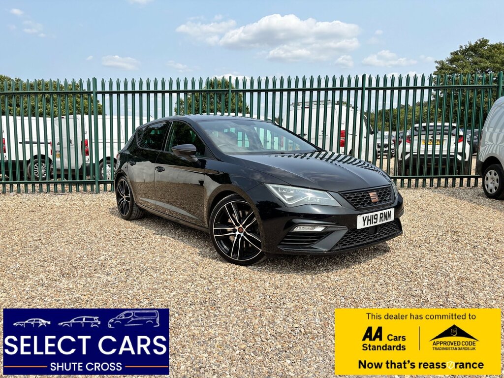 Seat Leon 2.0 Tsi Cupra 290 Hatchback Dsg Euro 6 YH19RNM Black