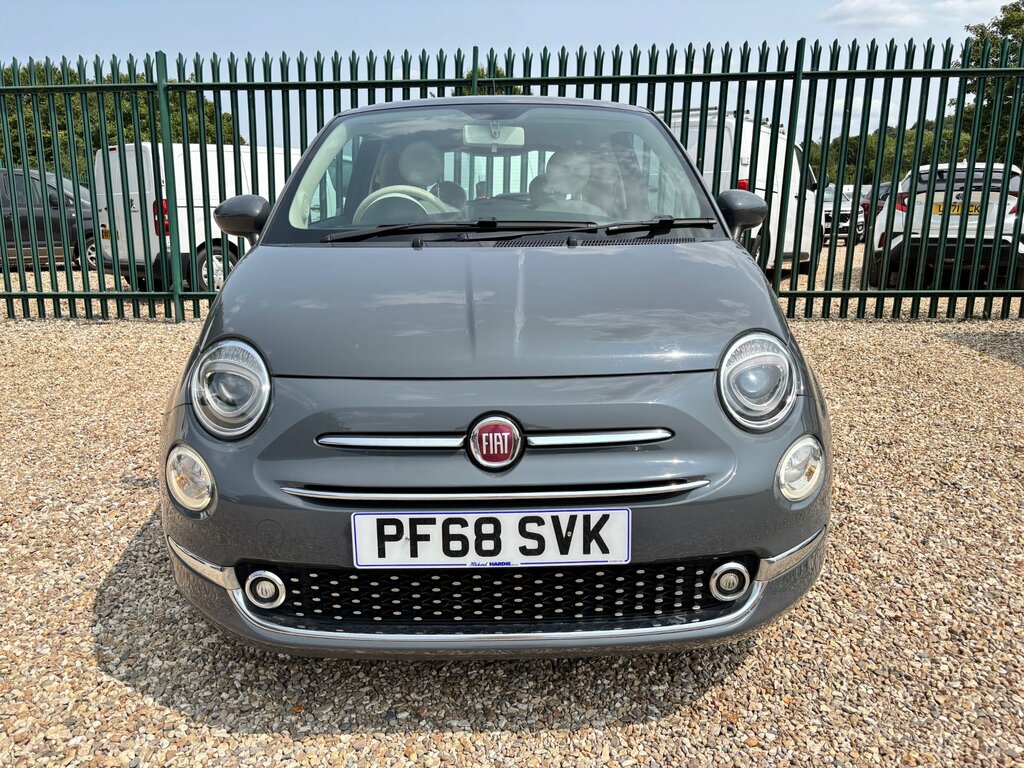 Fiat 500 1.2 Lounge Hatchback Euro 6 Ss Grey #3