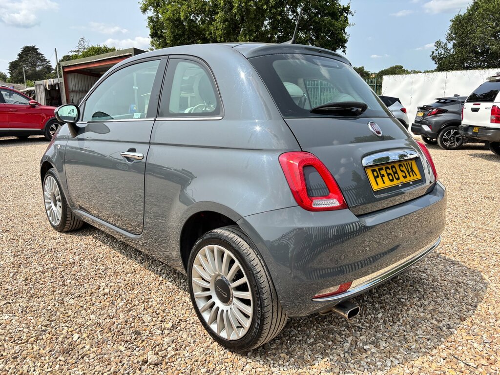 Fiat 500 1.2 Lounge Hatchback Euro 6 Ss Grey #6