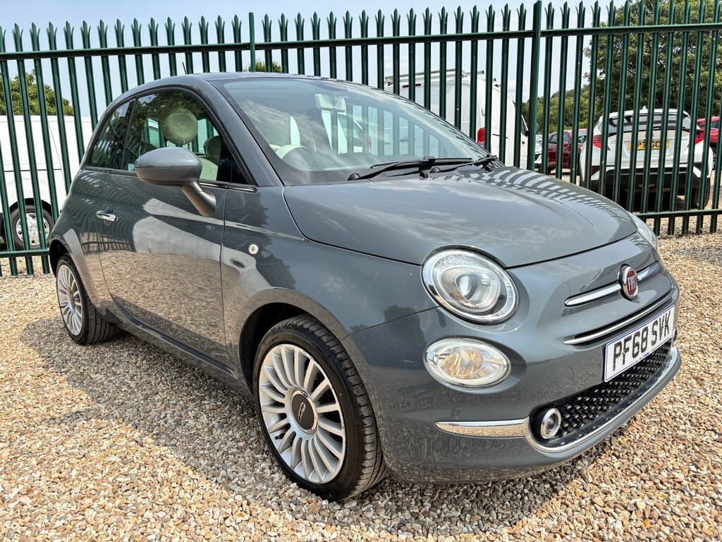 Fiat 500 1.2 Lounge Hatchback Euro 6 Ss Grey #2