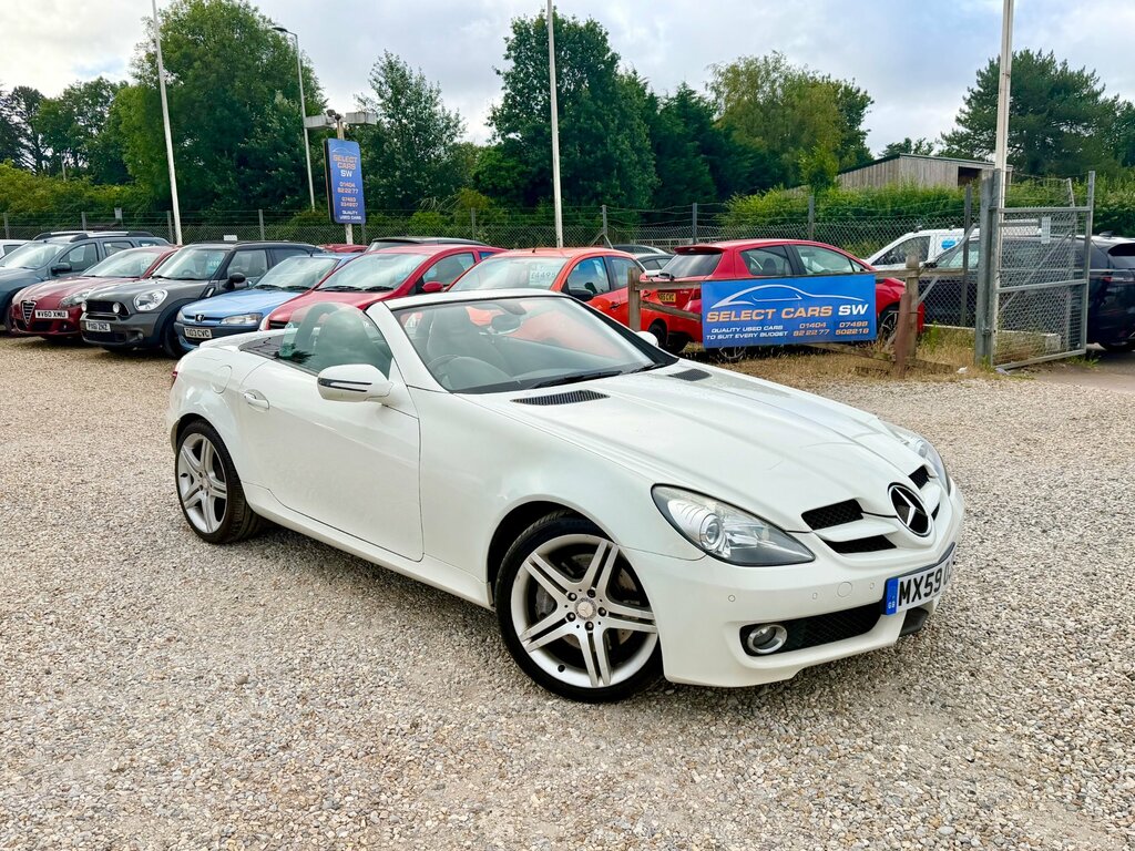 Mercedes-Benz SLK 3.0 Slk300 Convertible G-tronic Euro 5 White