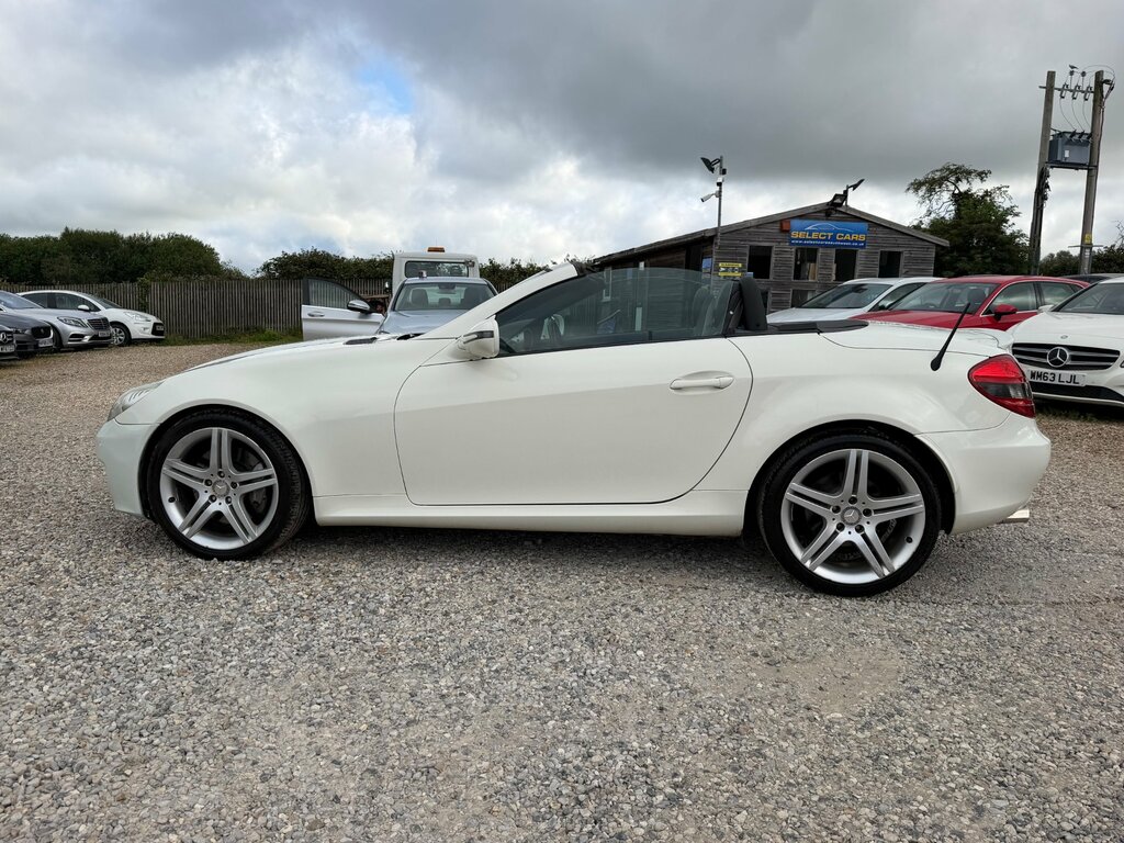 Mercedes-Benz SLK 3.0 Slk300 Convertible G-tronic Euro 5 White #6