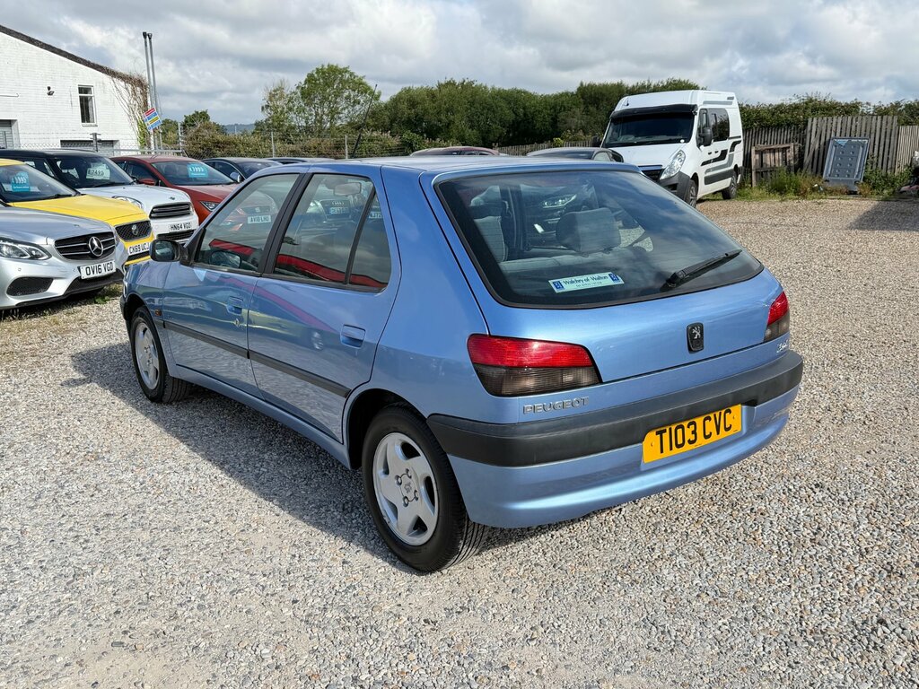 Peugeot 306 1.6 Glx Hatchback Sunroof 177 Blue #6