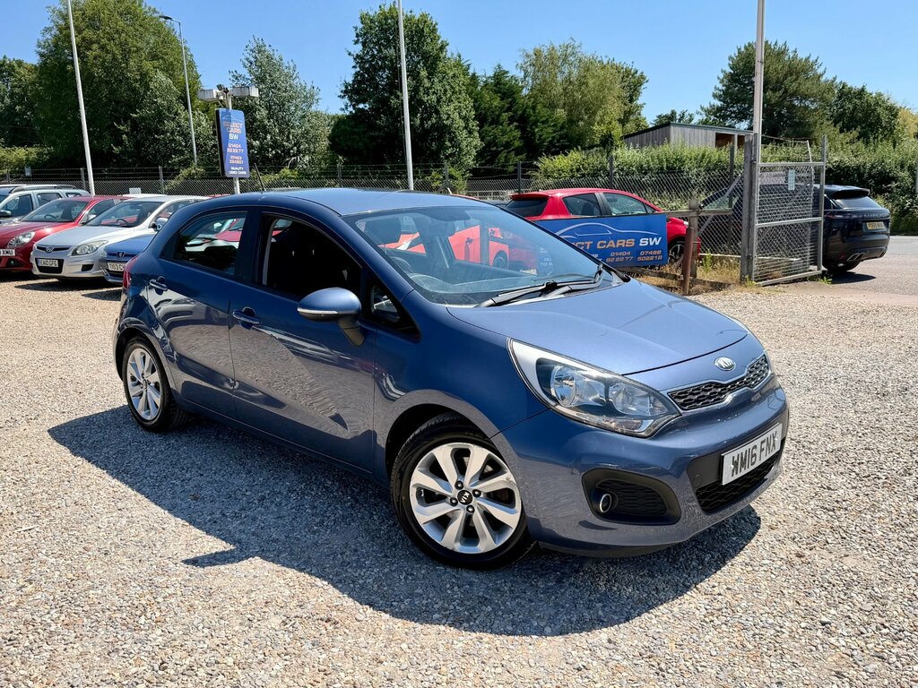 Kia RIO 1.4 2 Hatchback Euro 6 107 Bhp Blue