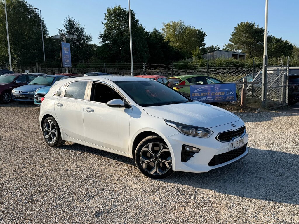 Kia Ceed 1.6 Crdi 3 Hatchback Dct Euro 6 Ss White