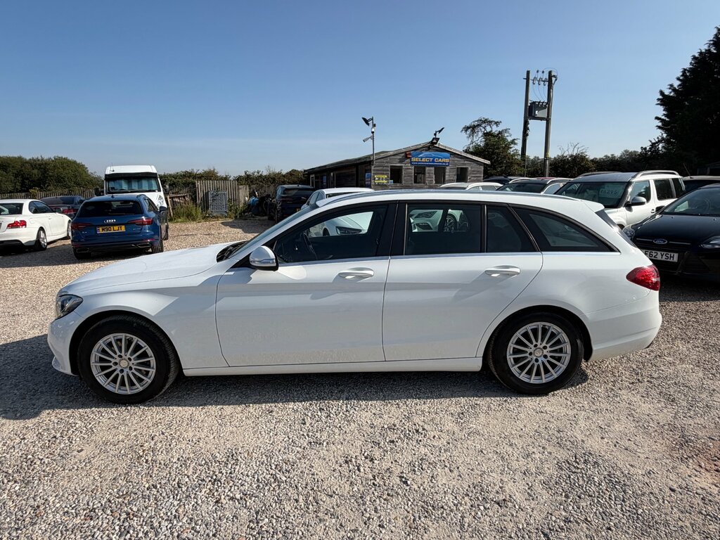 Mercedes-Benz C Class 2.1 C220 Bluetec Se Estate Euro White #5