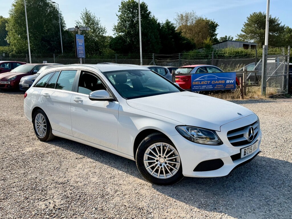 Mercedes-Benz C Class 2.1 C220 Bluetec Se Estate Euro White