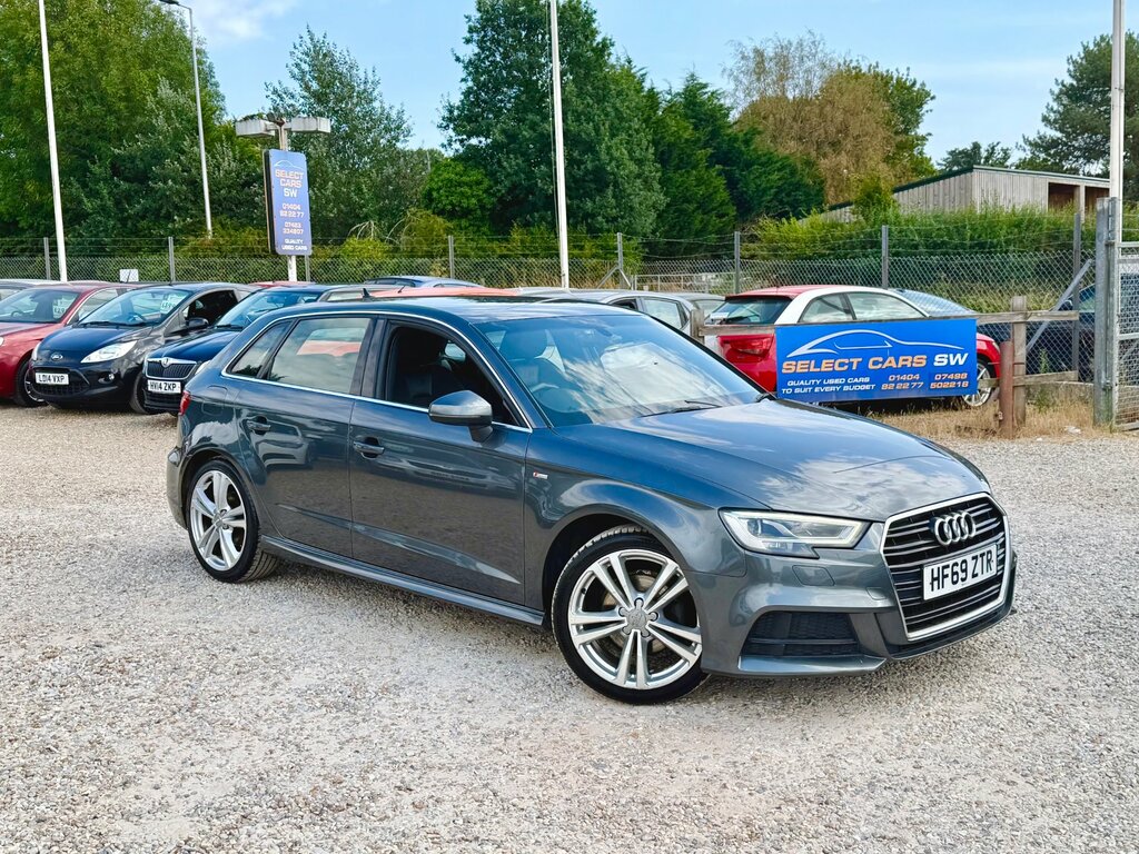 Audi A3 1.6 Tdi 30 S Line Sportback Euro Grey
