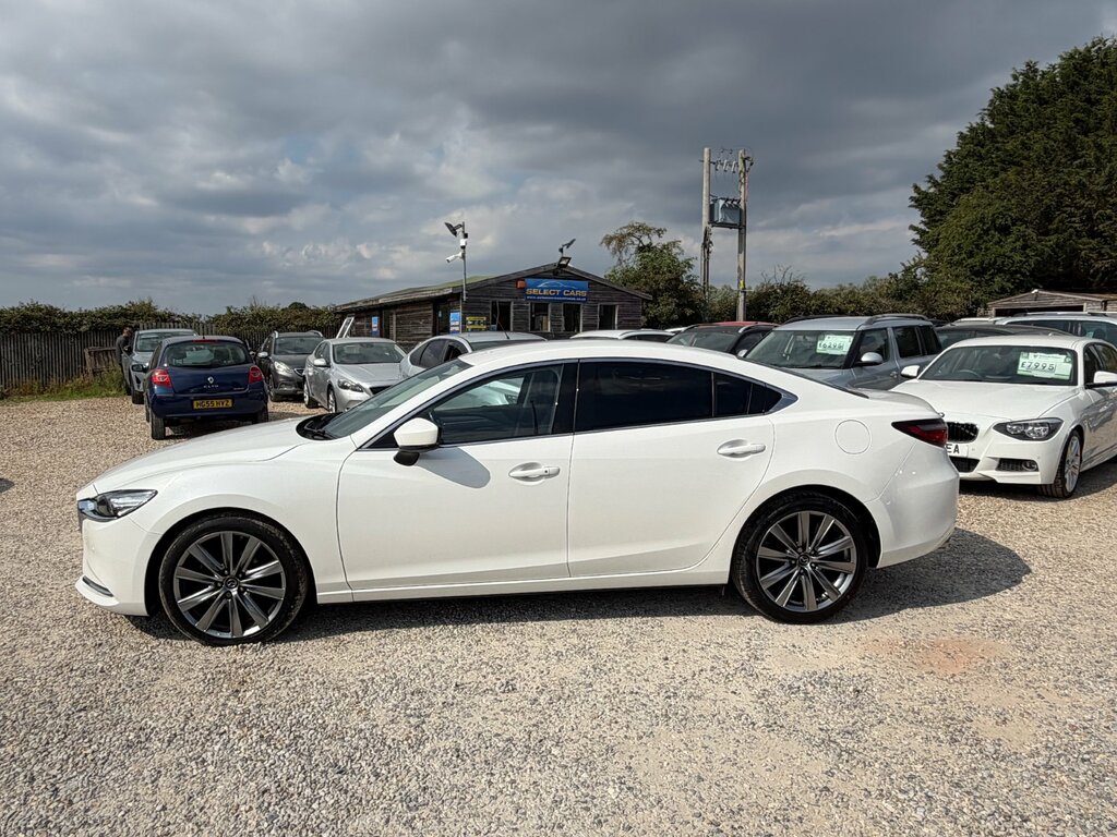 Mazda 6 2.0 Skyactiv-g Sport Nav Saloon White #6