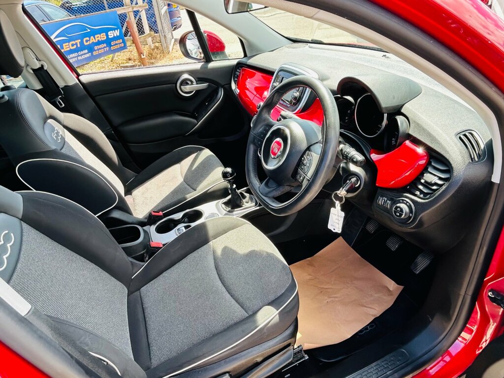 Fiat 500X 1.6 E-torq Pop Star Suv Euro 6 Red #3