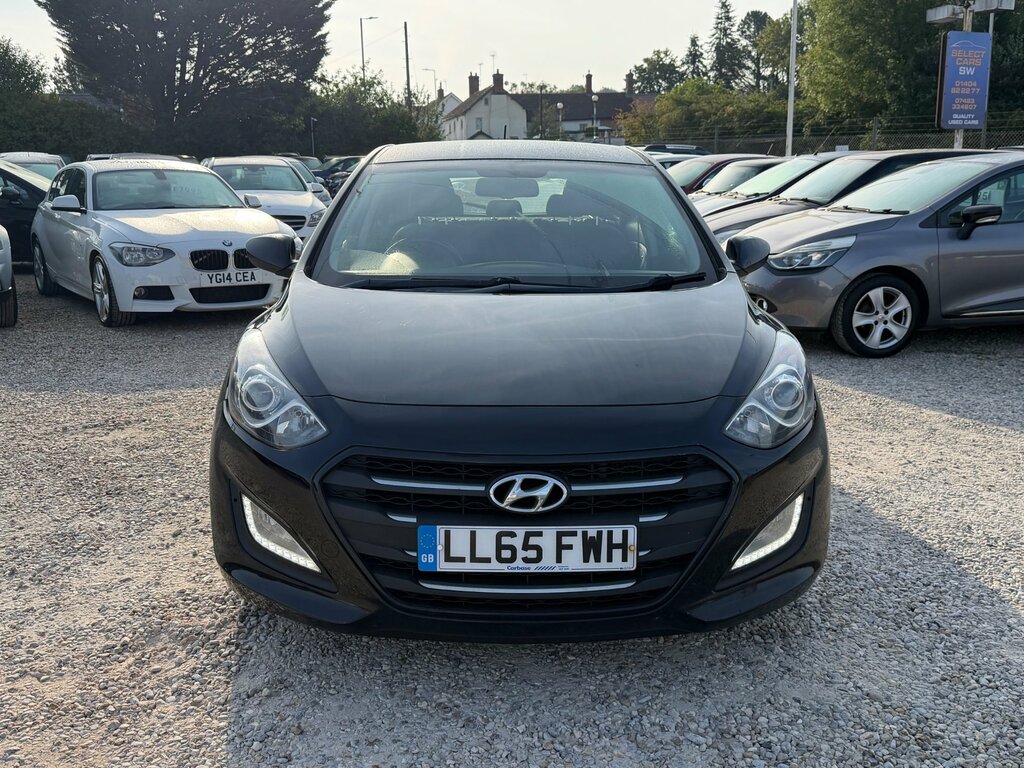 Hyundai I30 1.6 Crdi Blue Drive Se Hatchback Black #4
