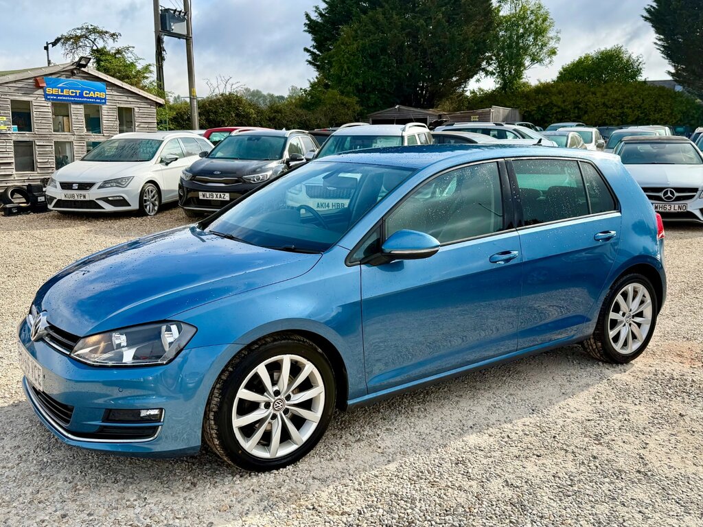 Volkswagen Golf 2.0 Tdi Bluemotion Tech Gt Hatchback Ma Blue #5