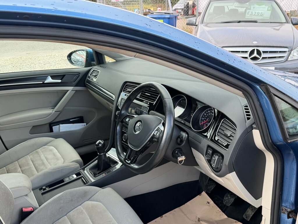 Volkswagen Golf 2.0 Tdi Bluemotion Tech Gt Hatchback Ma Blue #3