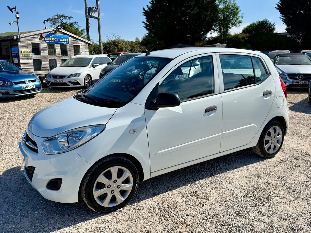 Hyundai I10 1.2 Classic Hatchback Euro 5 85 White #5